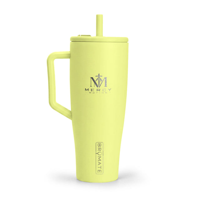 Minimal Compass Logo 40oz Tumbler | Insulated Travel Mug with Handle