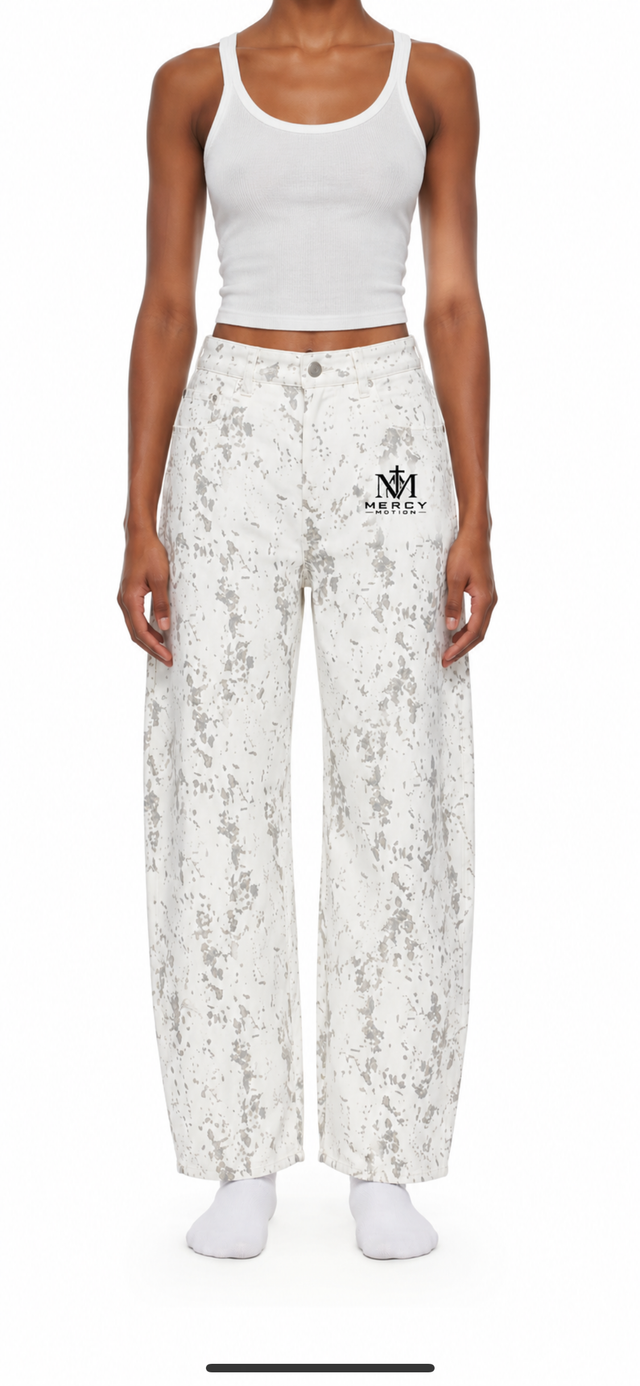 Women's Mercy Motion “Splatter” Leg Jeans
