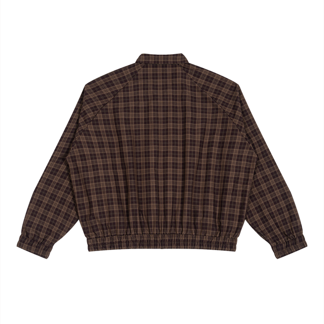 Mercy Motion Plaid Full-Zip Jacket