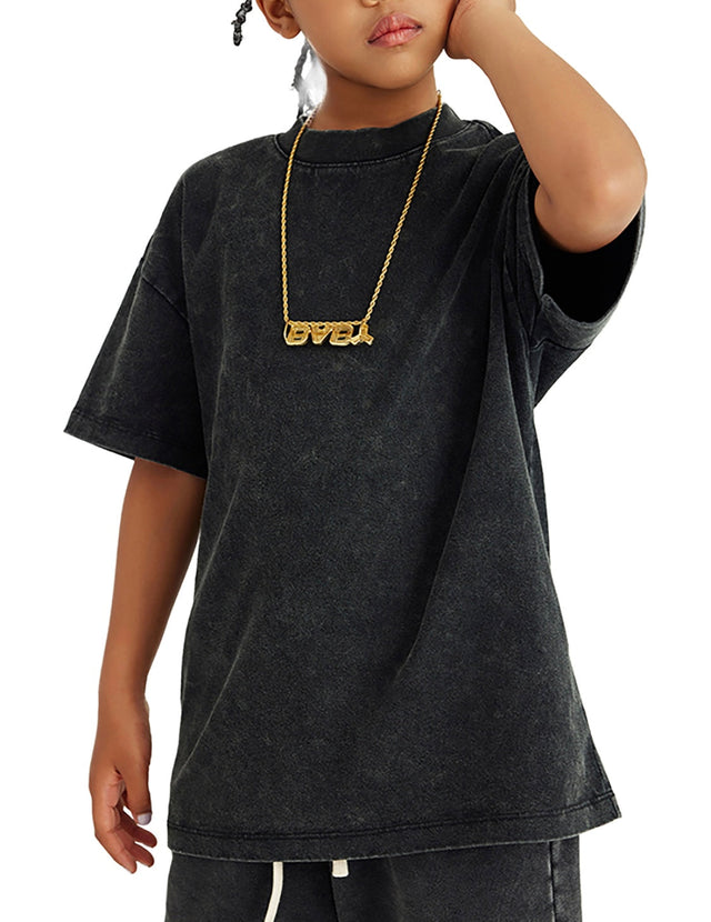 Mercy Motion Snow Washed Kids' T-Shirt