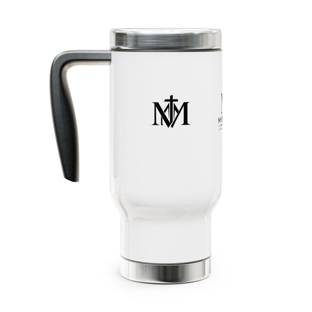 Mercy Motion Stainless Steel Travel Mug | 14oz Handle Tumbler