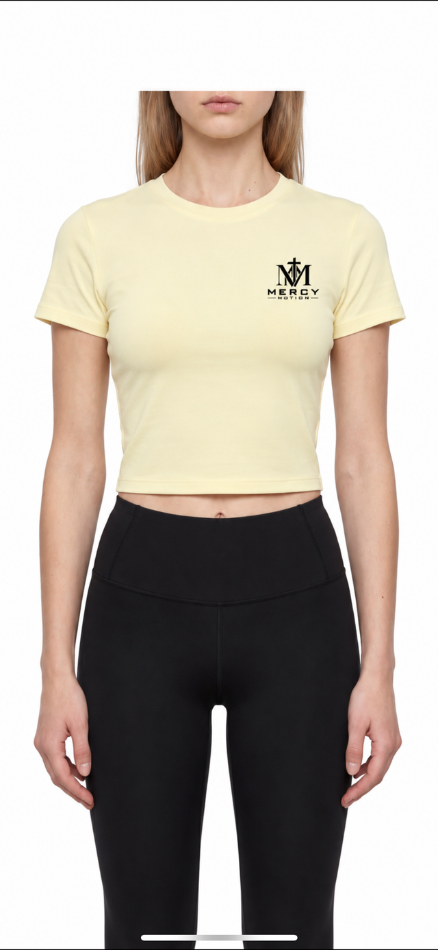 Women’s Mercy Motion Performance Crop T-Shirt