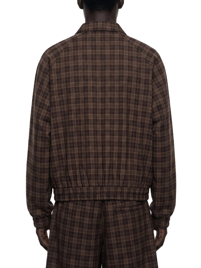 Mercy Motion Plaid Full-Zip Jacket